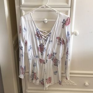 Pacsun Flower Romper